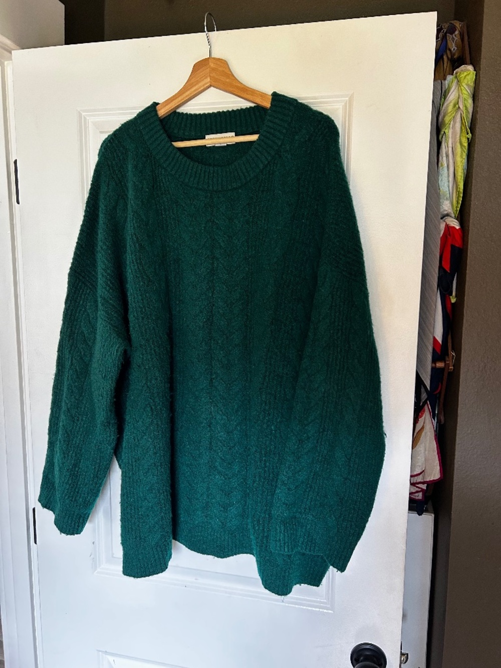Oversized Green Sweater